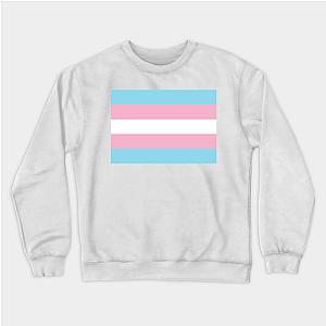 Trans Flag Sweatshirts - Transgender Pride Flag Sweatshirt TP0812