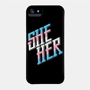 Trans Flag Cases - She/Her Trans Pride Phone Case TP1208