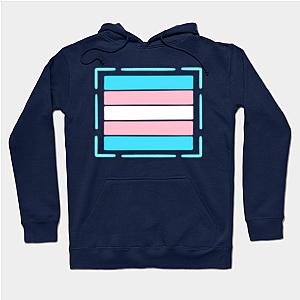 Trans Flag Hoodies - Trans flag - Glowing - wtframe comics Hoodie TP1208