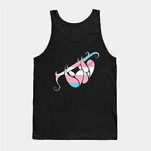 Trans Flag Tank Tops - Transgender Flag Sloth Tank Top TP0812