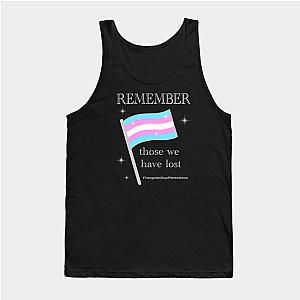 Trans Flag Tank Tops - Trans Day of Remembrance Tank Top TP0812