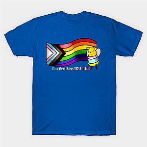 Trans Flag T-Shirts - You Are Bee-YOU-tiful T-Shirt - Trans Version T-shirt TP0812