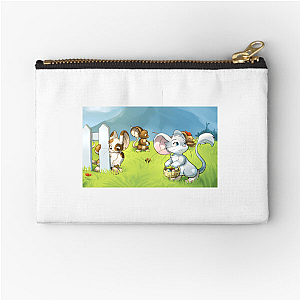 Transformice Get The Cheese Get To The Hole Transformice Zipper Pouches