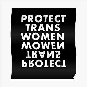 Transgender Posters - Protect Trans Women Poster RB0403