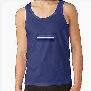 Transgender Tank Tops - Minimalist Transgender Flag Tank Top RB0403