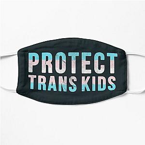 Transgender Face Masks - Protect Trans Kids - Pride Activism Flat Mask RB0403