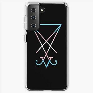 Transgender Cases - Lucifer Sigil Trans Pride Flag Samsung Galaxy Soft Case RB0403