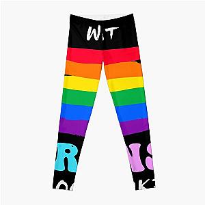 Transgender Leggings - This Is What Trans Look Like Proud Transgender Nonbinary Leggings RB0403