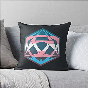 Transgender Pillows - Celtic D20 . Transgender Pride Throw Pillow RB0403