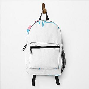 Transgender Backpacks - Transgender Pride Flag Heart Beat Trans Heartbeat Backpack RB0403