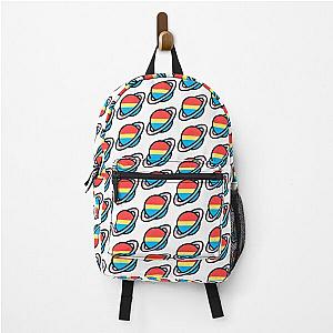 Transgender Backpacks - Planet Poly/Trans - Transgender Polyamorous Pride Saturn Backpack RB0403