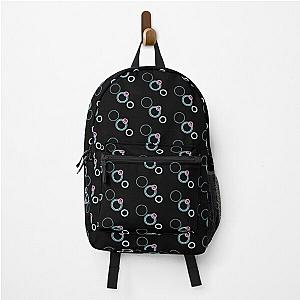 Transgender Backpacks - Stealth Trans Masc Pride Art Circles Print Backpack RB0403