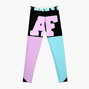 Transgender Leggings - Trans AF Proud Transgender Flag Nonbinary Lesbians Gay Leggings RB0403