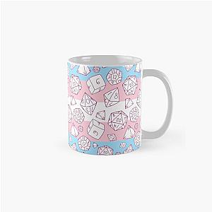 Transgender Mugs - Dice! Dice! Dice! — Trans Pride! Classic Mug RB0403