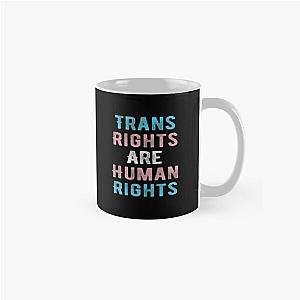 Transgender Mugs - Trans Rights Are Human Rights transgender flag people Mug Classic Mug RB0403