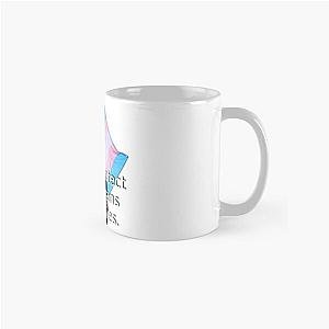 Transgender Mugs - Protect Trans Lives -Ben Shapiro Classic Mug RB0403