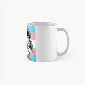 Transgender Mugs - My Hero Academia Deku Transgender Pride Flag Classic Mug RB0403