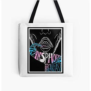 Transgender Bags - Let’s Have Transphobes For Breakfast All Over Print Tote Bag RB0403