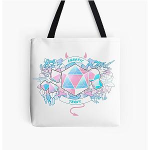 Transgender Bags - LGBT RPG - Chaotic Trans All Over Print Tote Bag RB0403