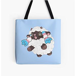 Transgender Bags - Wooloo’s Transgender Pride All Over Print Tote Bag RB0403