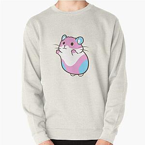 Transgender Sweatshirts - Pride Hamster - transgender Pullover Sweatshirt RB0403