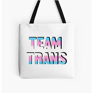 Transgender Bags - Team Trans All Over Print Tote Bag RB0403