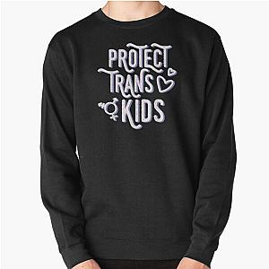 Transgender Sweatshirts - Transgender Awareness Trans Pride Protect Kids T- Pullover Sweatshirt RB0403