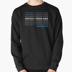 Transgender Sweatshirts - Protect Trans Kids - LGBTQ Ally Trans Live Matter Pride Flag Pullover Sweatshirt RB0403