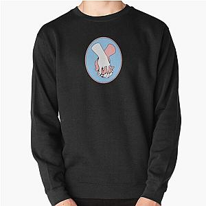 Transgender Sweatshirts - Subtle Transgender Pride Hands, Aesthetic Discreet Trans Pride Flag, LGBT Pullover Sweatshirt RB0403