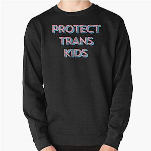 Transgender Sweatshirts - Protect Trans Kids Transgender LGBT Pride Pullover Sweatshirt RB0403