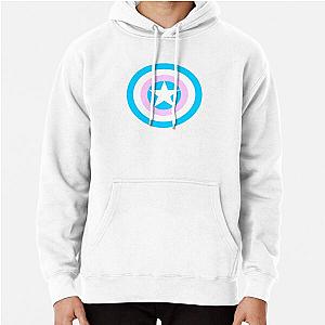 Transgender Hoodies - Pride Shields - Trans Pullover Hoodie RB0403