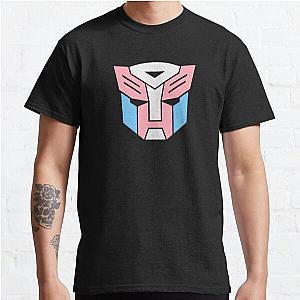 Transgender T-Shirts - Transformers - Transgender Pride Flag Classic T-Shirt RB0403