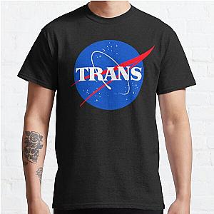 Transgender T-Shirts - Nasa Trans Pride Logo Classic T-Shirt RB0403