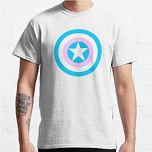 Transgender T-Shirts - Pride Shields - Trans Classic T-Shirt RB0403