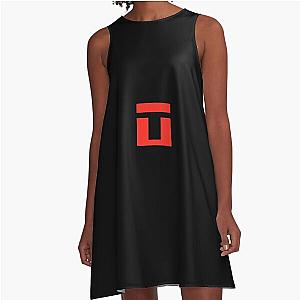 The Best Logos Band A-Line Dress