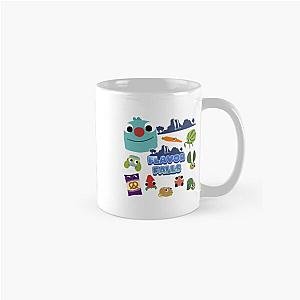 Flavor Falls Bugsnax Fan Art Pack and a Kinda Snack Try to Catch Them in Your Trap Off-Cafe Classic Mug