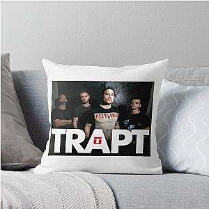 Band Music Tour Trapt Throw Pillow