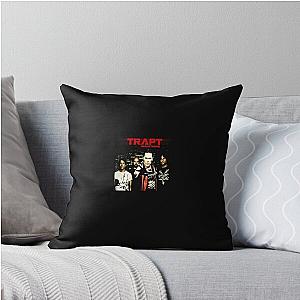The best logo trapt band Throw Pillow