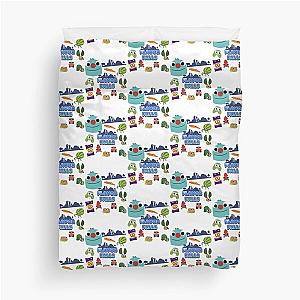 Flavor Falls Bugsnax Fan Art Pack Kinda Bug and Snack Try to Catch Them in Your Trap Duvet Cover
