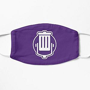Trash Taste W/ Outline | Purple BG Flat Mask RB2709