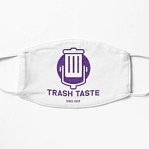 Trash taste retro logo Flat Mask RB2709