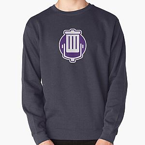 Trash Taste W/ Outline | Purple BG Pullover Sweatshirt RB2709