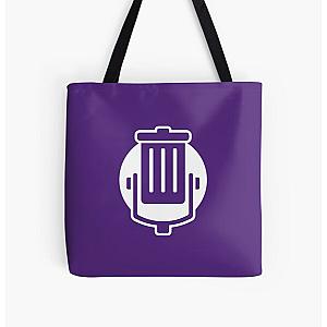 Trash Taste | Purple BG All Over Print Tote Bag RB2709