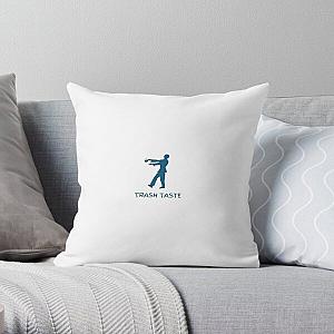 Trash Taste Sticker Throw Pillow RB2709