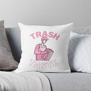 Trash taste sticker Throw Pillow RB2709
