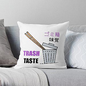 Trash taste podcast anime show Throw Pillow RB2709