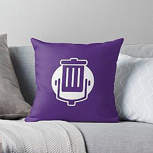 Trash Taste | Purple BG Throw Pillow RB2709