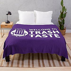 Welcome to Trash Taste | Purple BG Throw Blanket RB2709