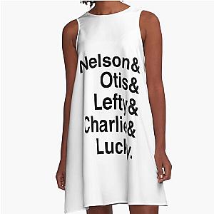 Traveling Wilburys A Line Dress