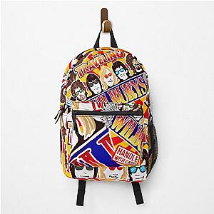 Vintage Collage Pop Art Backpack